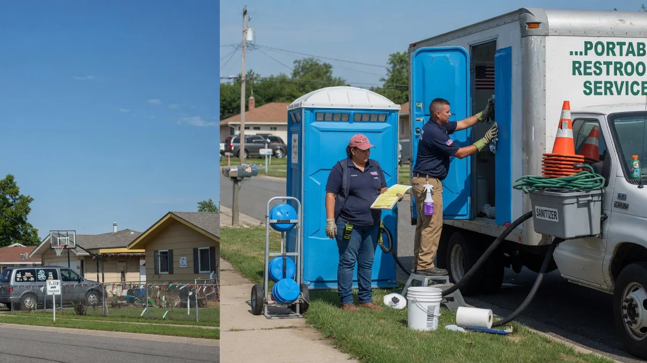 Portable Toilet Rental in Bentley, LA near me